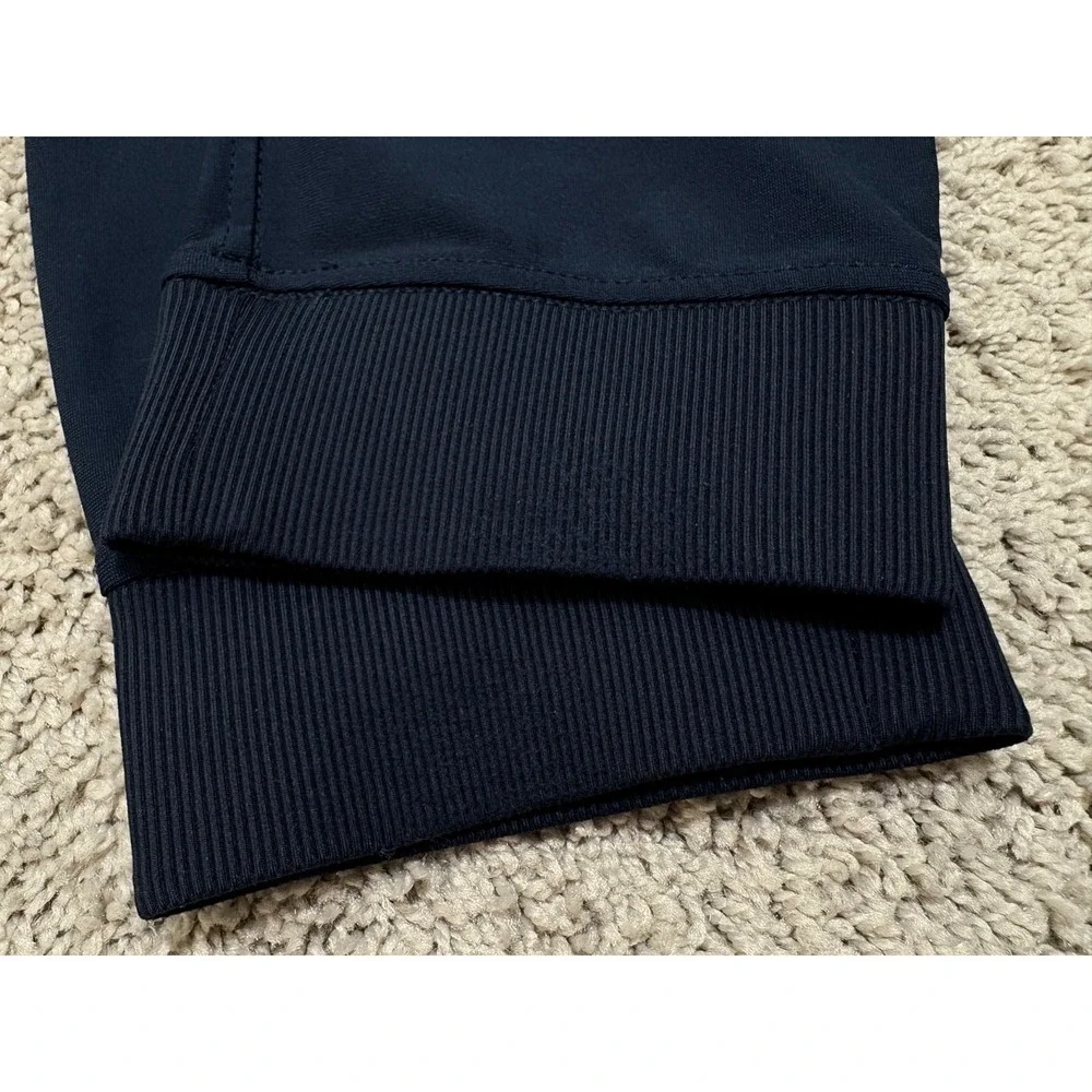 Birddogs Joggers Drawstring Performance Stretch Zip Pocket Navy Blue Mens Medium - Picture 4 of 14